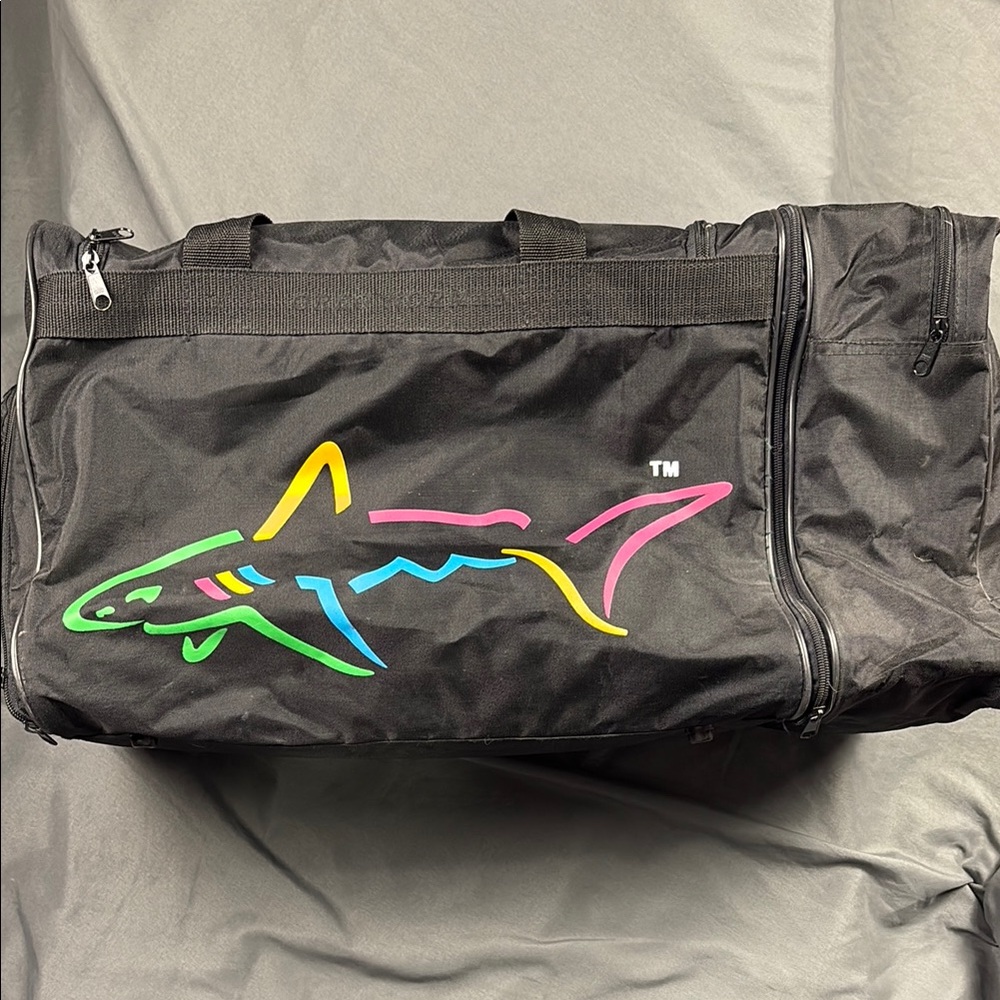 Greg Norman Shark Logo Duffel Bag